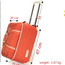 Большой емкости нейлоновая ткань водонепроницаемый Maletas De Viaje Con Ruedas Envio чемоданы багажный набор Дорожная сумка на колесиках фиксированные ролики