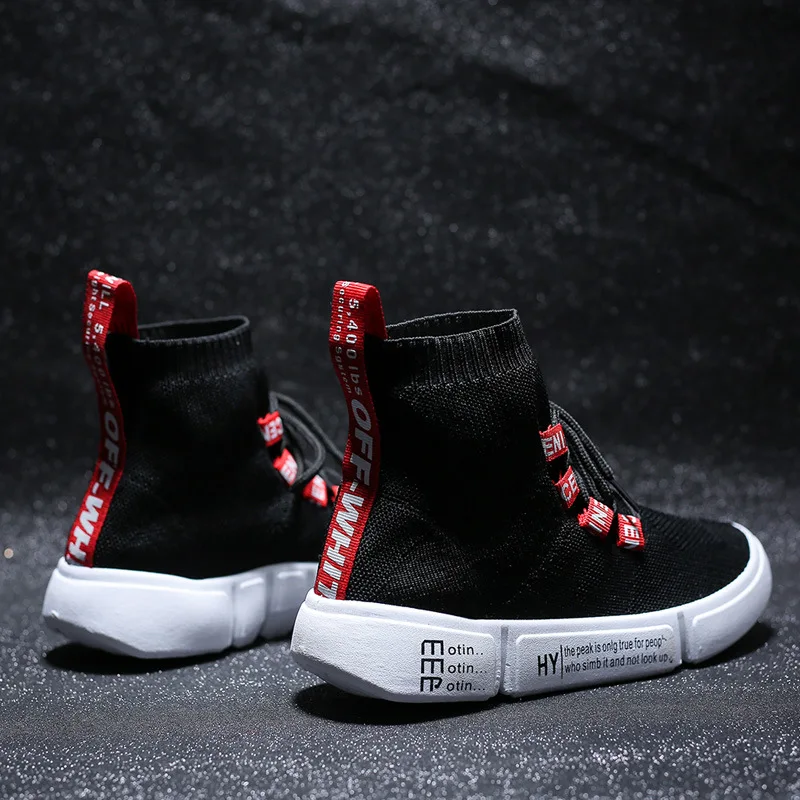 

High socks shoes female ins super fire 2018 autumn new hip-hop hip hop Korean version of ulzzang wild socks boots tide