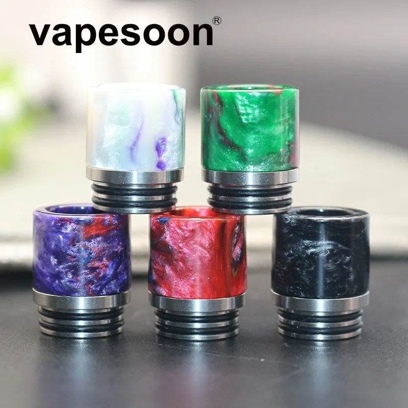 vapesoon Resin 810 Drip Tip For RDA Atomizer Wide Bore Mouthpiece Vape