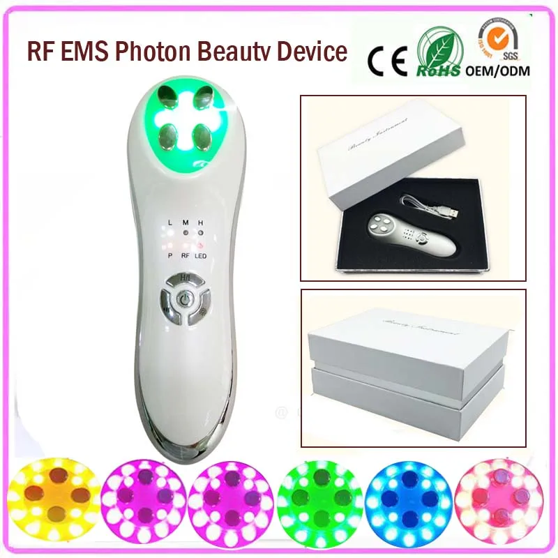 

Mini RF Radio Frequency Skin Tightening Lifting Wrinkle Black Spot Removal Acne Treatment EMS Photon Facial Toning Beauty Device