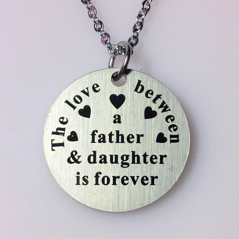 Daughter pendant from dad Clearance