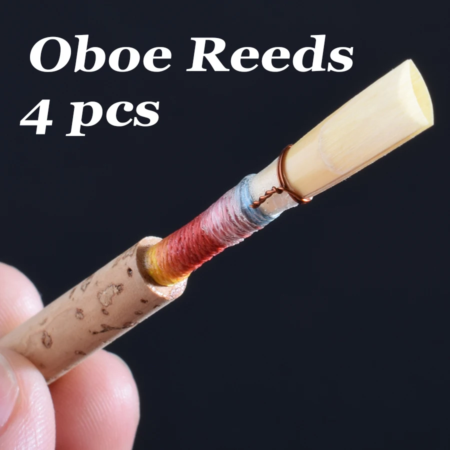 4pcs Oboe Reed medium soft with box Musical Instrument Accessoriesin