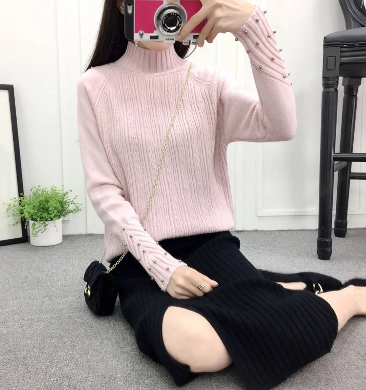 wool skirt black 03