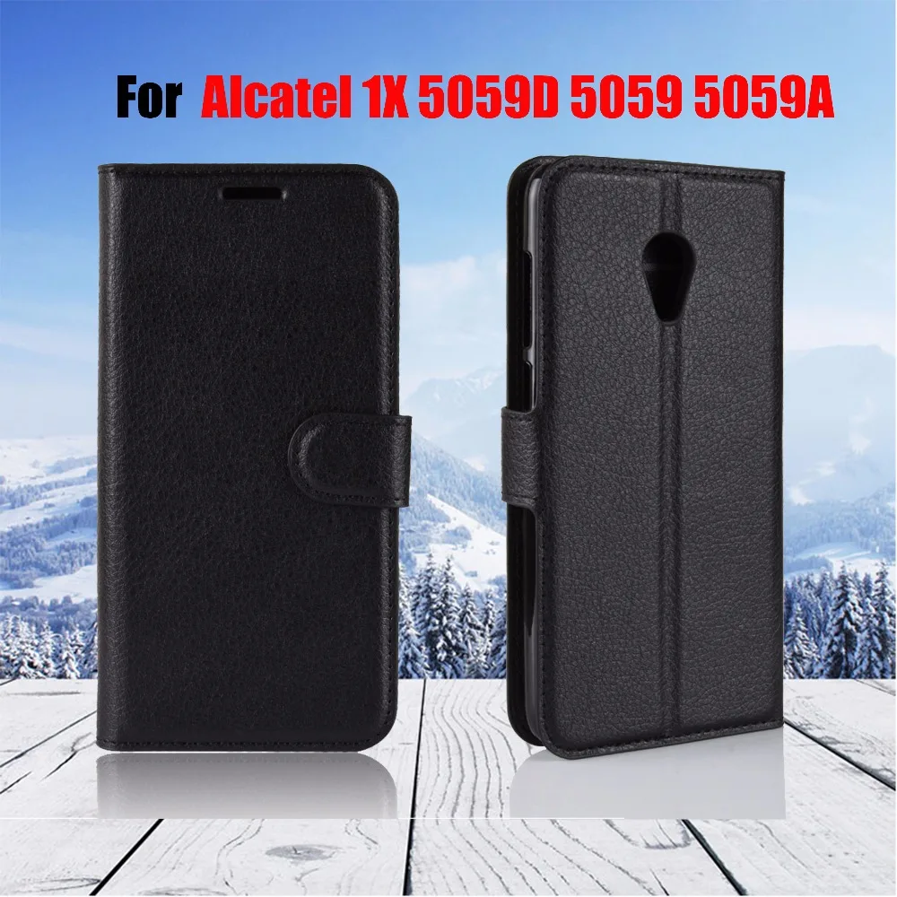 Флип-чехол для Alcatel 1X чехол Роскошный кошелек 5059D 5059 5059A 1 X задняя крышка |