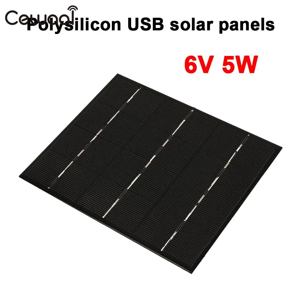 5W 6V USB Solar Panel Outdoor Fast Charger Climbing Portable Travel Mobile Phone Tablet Pane Generator | Электроника