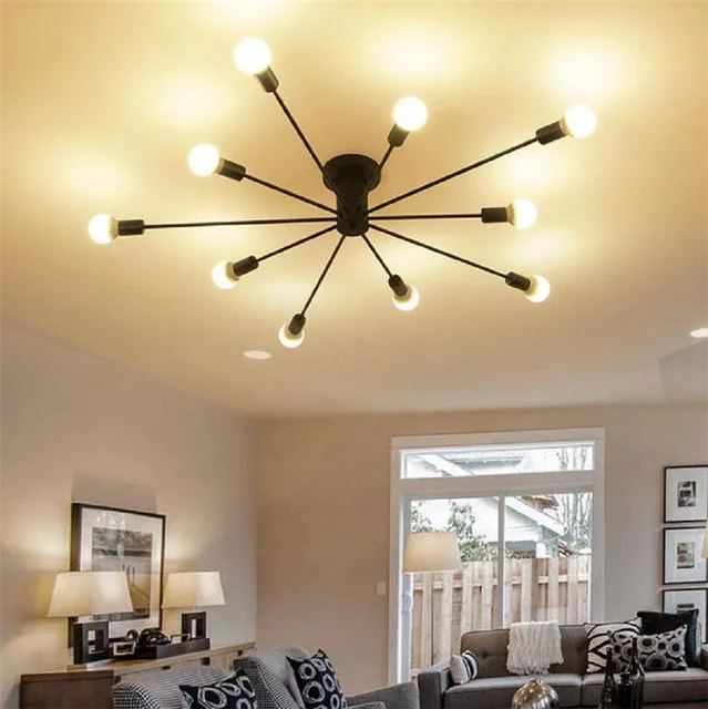 Arte moderna lustres de teto lustre Luminaria Lamparas De Techo Abajur