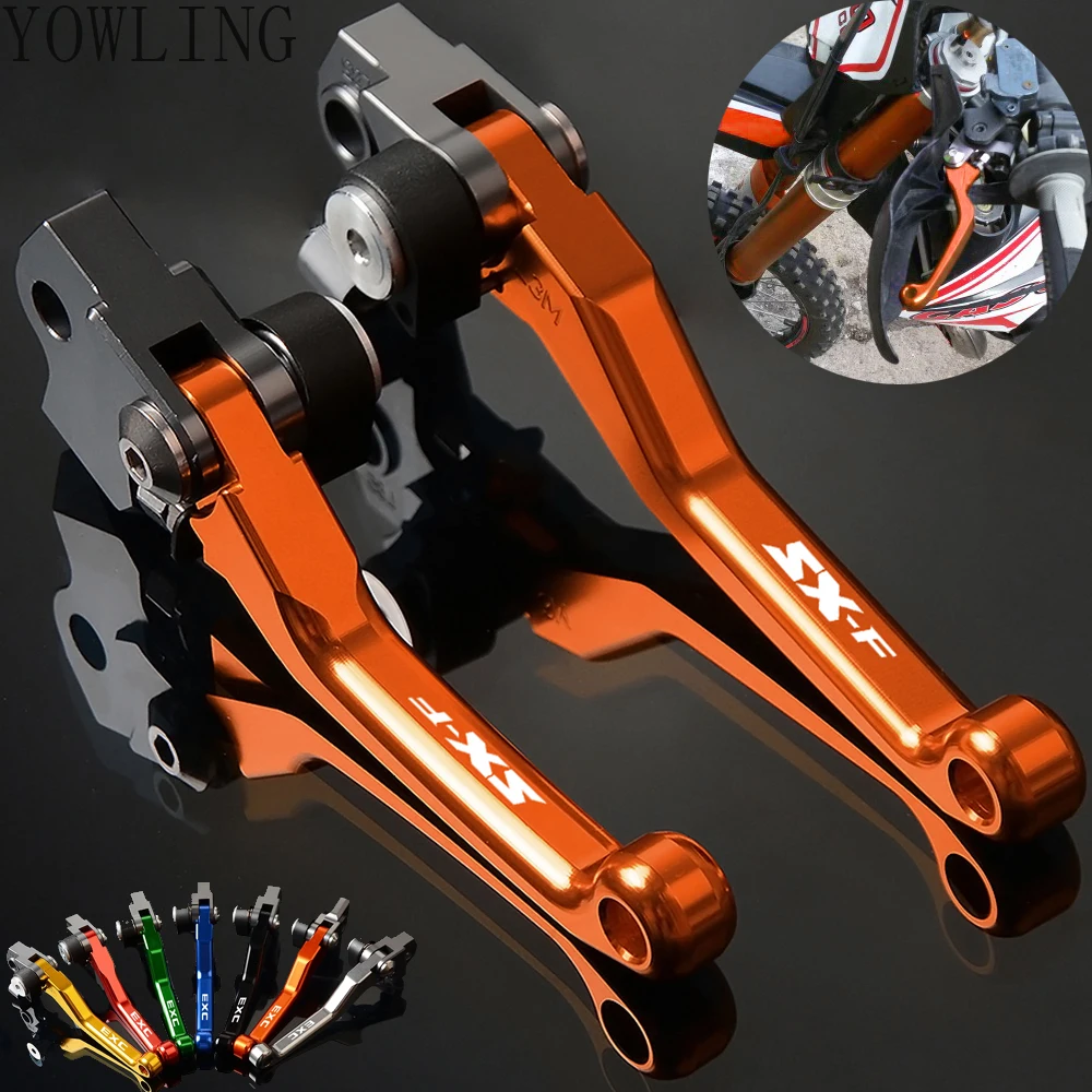 Motorbike brake dirt bike Pivot Brake Clutch Levers Foldable For KTM
