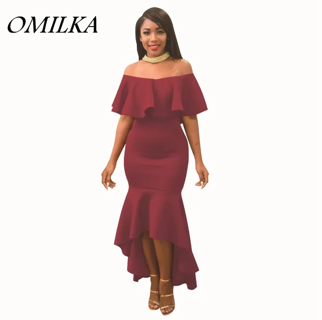 Ruffle Bodycon Dress