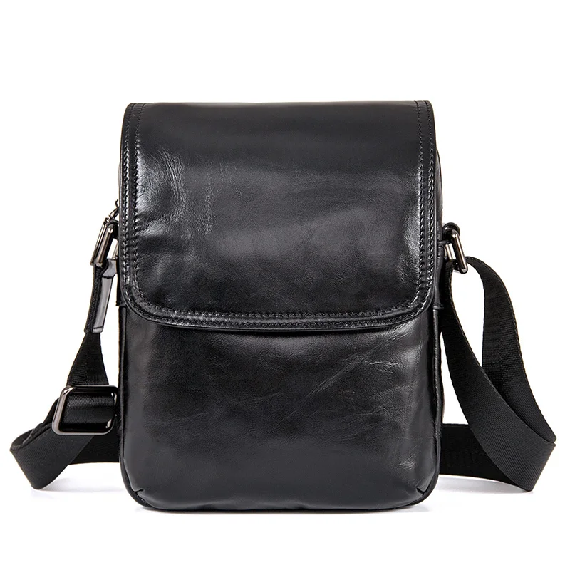

Real Cowhide Cross Body Messenger Bag Travel Fashion Mens Genuine Leather Shoulder Bag