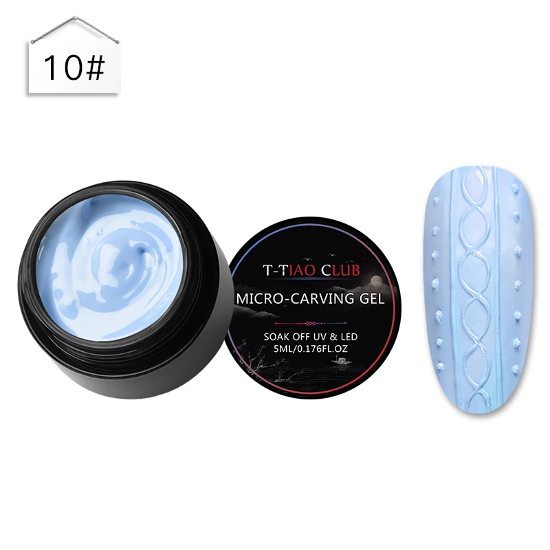 FW4565 T-TIAO CLUB, 5 мл, 3D гель для выбивания резьбы по дереву, 2 в 1, лак для ногтей, замачиваемый, УФ светодиодный, Гель-лак Esmalte Gel - Color: FW4565