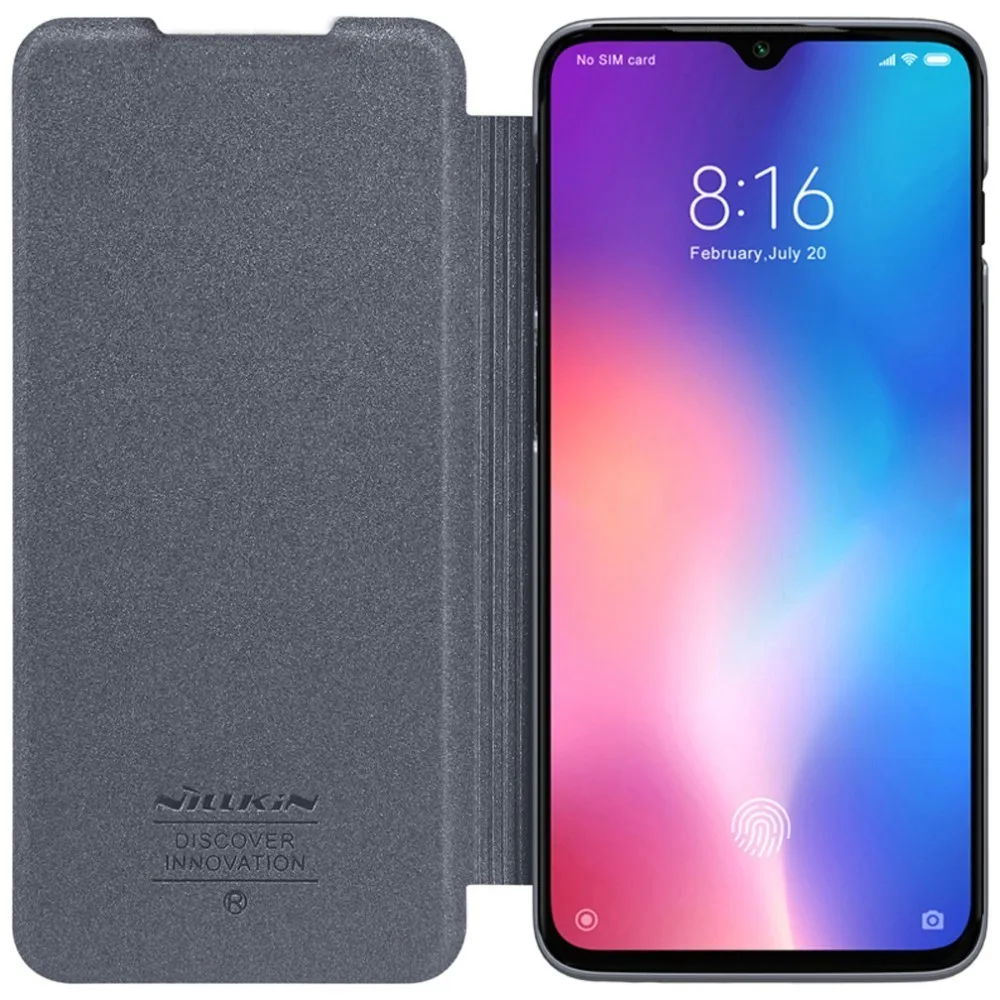 Xiaomi mi 9 explore ore флип чехол Nillkin блестящий пластиковый кожаный чехол для Xiaomi mi 9/mi 9 explorer 6,39 ''телефон Funda Capa чехол s