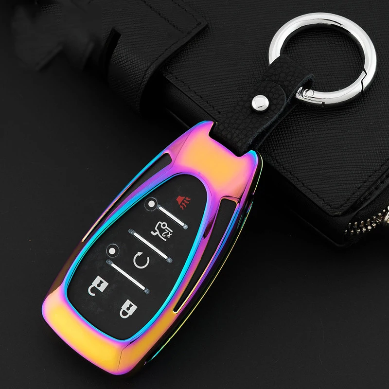 5Buttons-Zinc-Alloy-Leather-Smart-Car-Key-Cover-Case-Shell-Protector-FOB-For-Chevrolet-2016-2017(4)