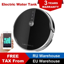 LIECTROUX C30B Robot Vacuum Cleaner 3000Pa Suction 2D Map Navigation Map Show on WiFi App 0.35L Electric Water Tank 0.6L Dustbin LIECTROUX C30B Robot Vacuum Cleaner 3000Pa Suction 2D Map Navigation Map Show on WiFi App 0.35L Electric Water Tank 0.6L Dustbin