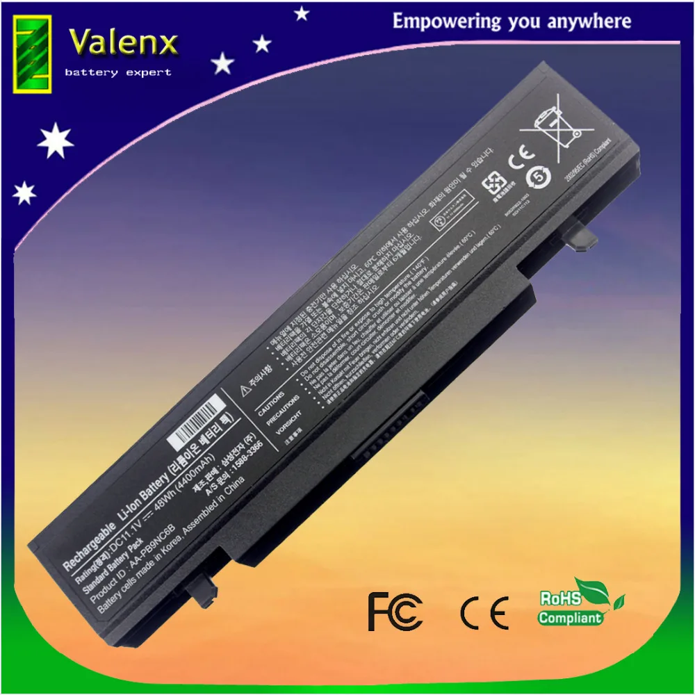 Аккумулятор для ноутбука samsung RV510 NP-RV510 RV511 NT-RV511 NP-RV511 RV711 RV709 RV515 RV509 R428 Q320 R468 AA-PB9NS6B AA-PB9NC6B