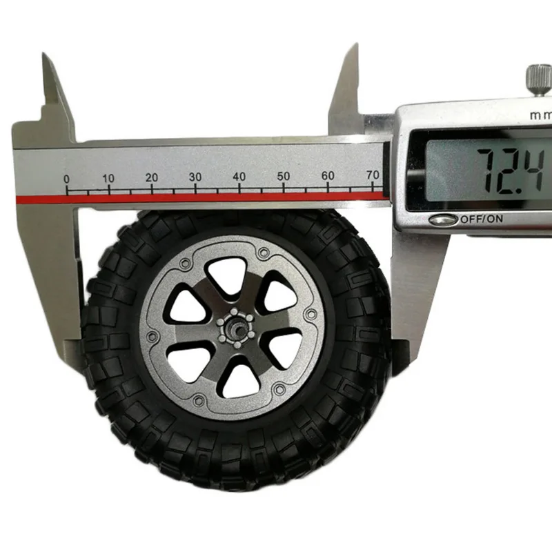 4 шт. 1/16 диаметр 72 мм адаптер 5 мм шины для WPL C14/C24 JJRC грузовиков