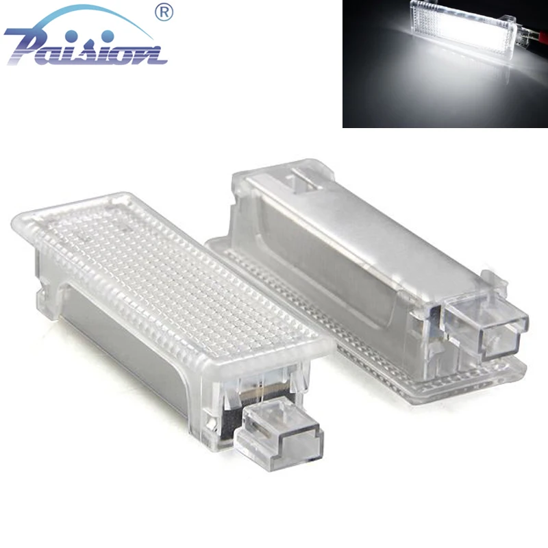 

2Pcs LED Courtesy Footwell Under Door Trunk Light No Error for BMW E70 X5 M E71 X6 E83 X3