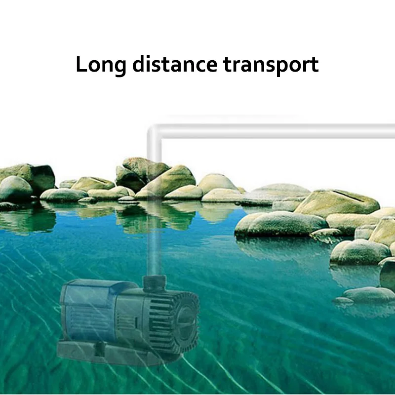 Aquarium Water Pump 220V Aquarium Pump Aquarium Fishing  Variable Frequency Submersible Pump Fountain Pump Aquarium Filter (8)