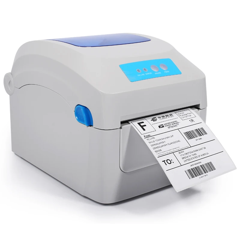 هايت الجودة الحرارية lable طابعة الباركود الحرارية طابعة تسمية عنوان الشحن طباعة العرض 104 ملليمتر لصريح و اللوجستية هايت الجودة الحرارية lable طابعة الباركود الحرارية طابعة تسمية عنوان الشحن طباعة العرض 104 ملليمتر لصريح و اللوجستية