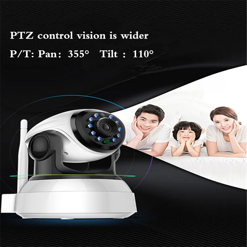 WIFI IP Telecamera di Sicurezza 720P HD video di Sorveglianza di Sicurezza Domestica 360 di Visione