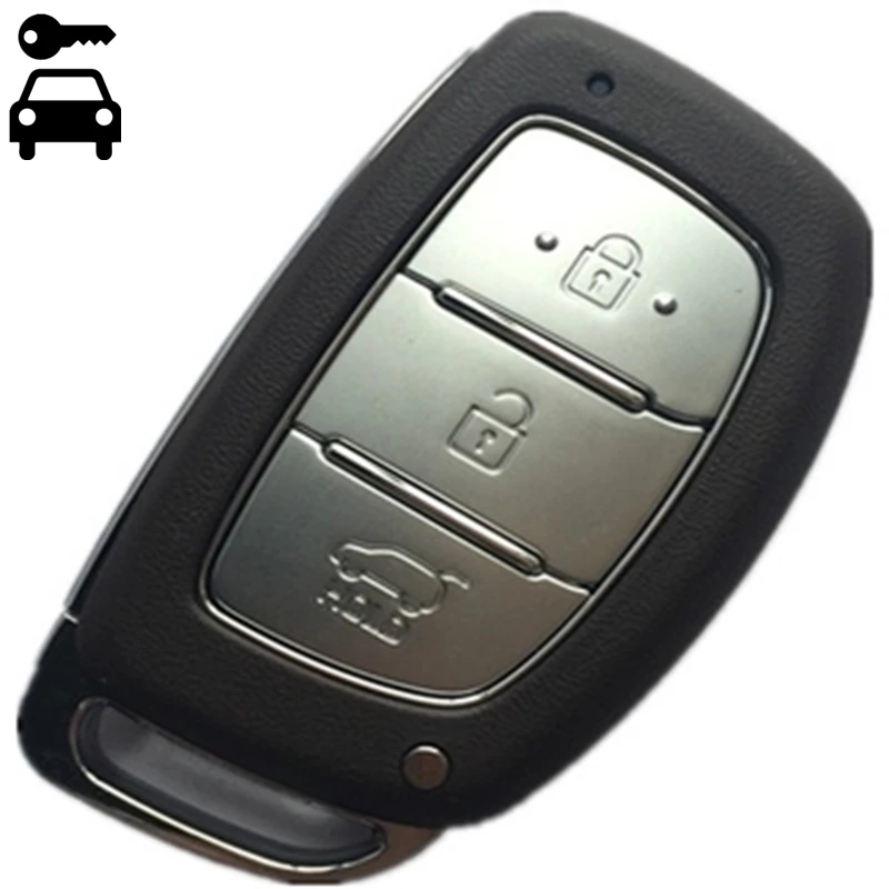 Новый автомобиль Smart Remote брелок 3 кнопки 434 мГц PCF7945 ID46 чип для hyundai Verna 2014-2017 P/N: 95430-3X510 удаленный ключевой карты