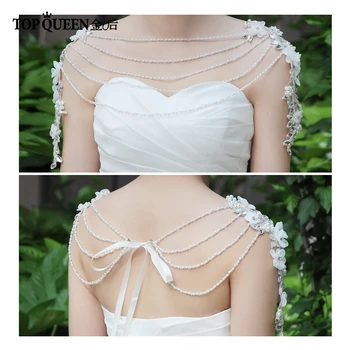 

TOPQUEEN Bridal Shawl Evening Shawls for Dresses Wedding Cape Hooded High Neck Bolero Dress Shawl Girls Bolero Bolero Women G05