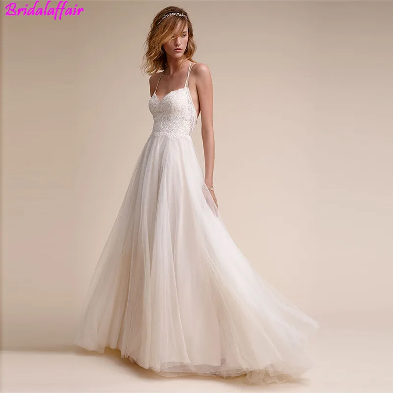 Новое Стильное красивое элегантное платье на заказ Vestido De Noiva Elegante кружевное с короткими рукавами красивое пляжное свадебное платье