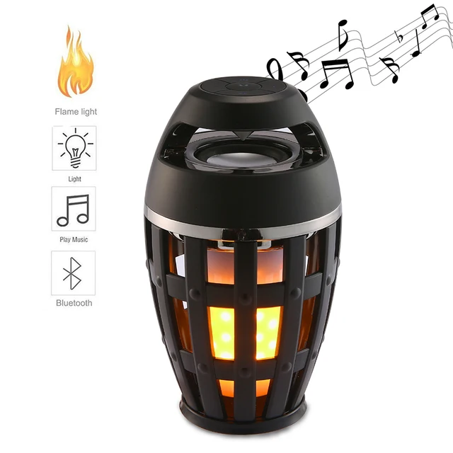 Flame Atmosphere Wireless Speaker Portable V4.2 Bluetooth Speaker with