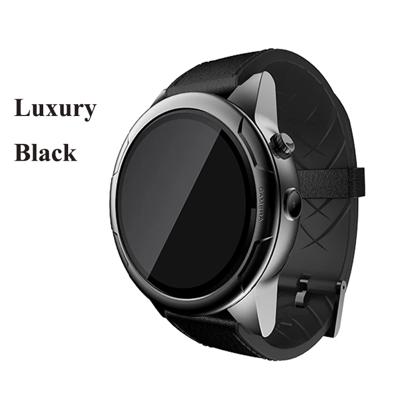 Смарт-часы 3 ГБ+ 32 ГБ с увеличенной памятью, gps, wifi, умные часы 4G MTK6739, Android, часы с камерой, спортивные часы, pk x7 hope thor 4 pro 4 dual - Цвет: Only black watch