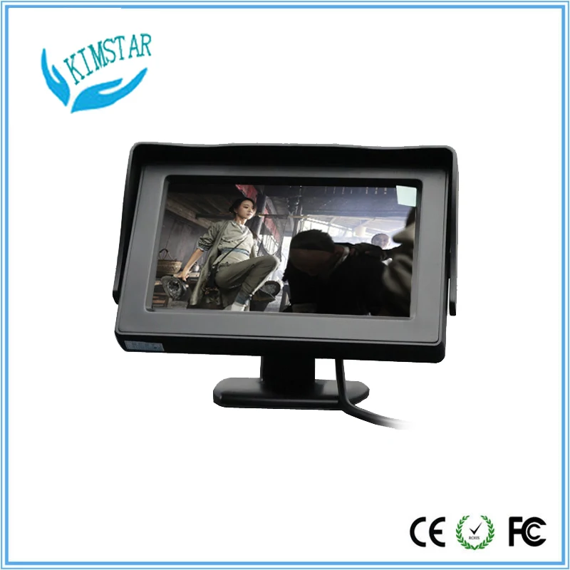 

4.3" TFT LCD Car Rearview Backup Color Display Monitor Screen DVD VCR