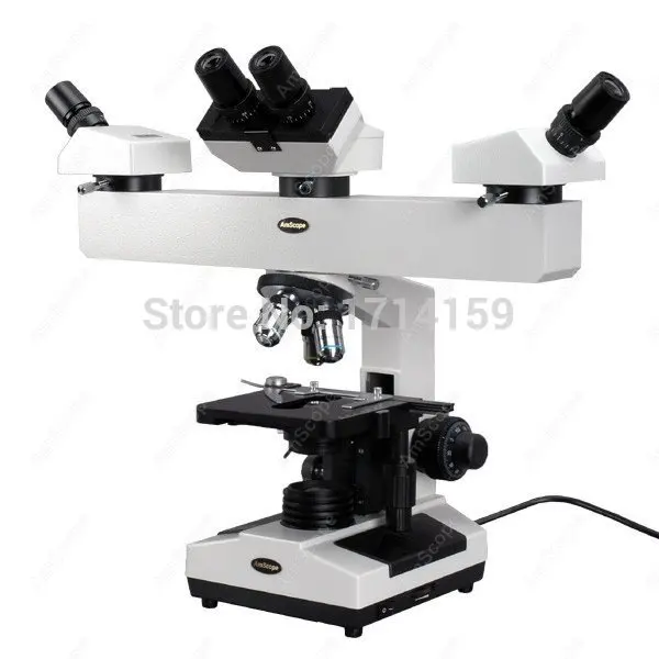 Teaching Training Microscope AmScope Supplies Three Observing Compound