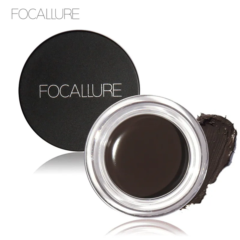 

Pro Eye Brow Tint Makeup Tool Kit Waterproof eyebrow cream 5 Color Pigment Black Brown Eyebrow Gel With Brow Brush makeup set
