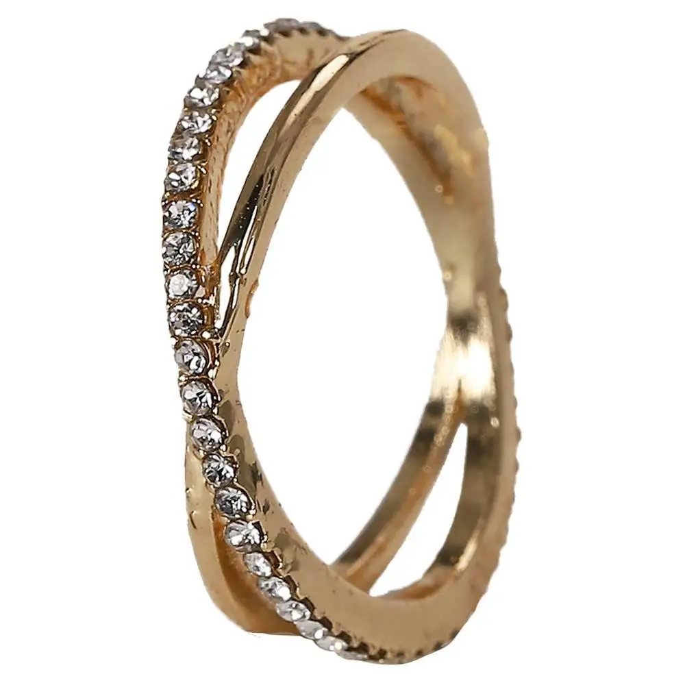 Dvacaman Новая мода 25 цветов Кристальный, сердце, кольцо для женщин винтажное круглое кольцо обручальное Подарочное Ювелирное Украшение Свадебная бижутерия - Цвет основного камня: 9