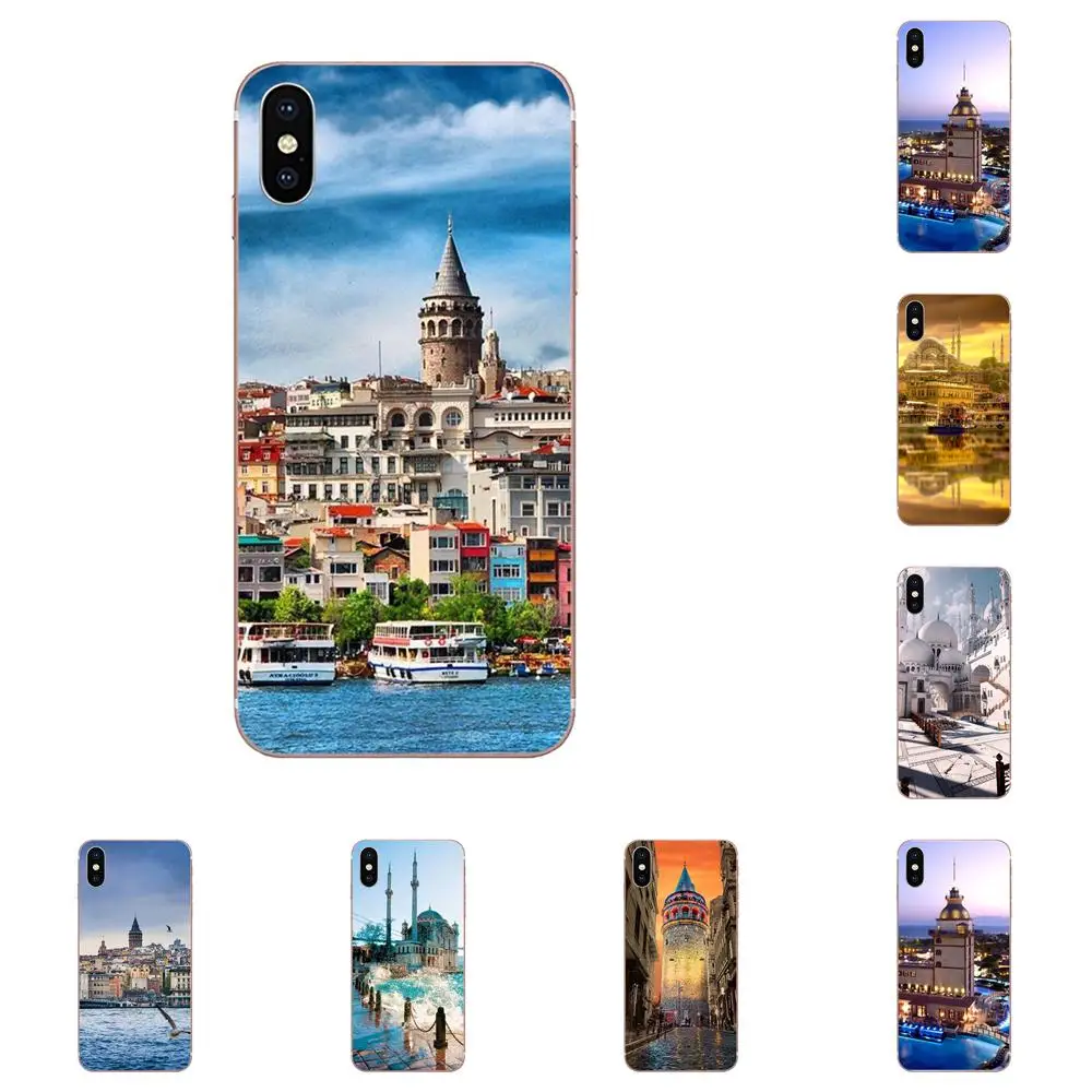 

Turkey Istanbul Sceneary Building Soft TPU Protective For Samsung Galaxy Note 5 8 9 S3 S4 S5 S6 S7 S8 S9 S10 mini Edge Plus Lite