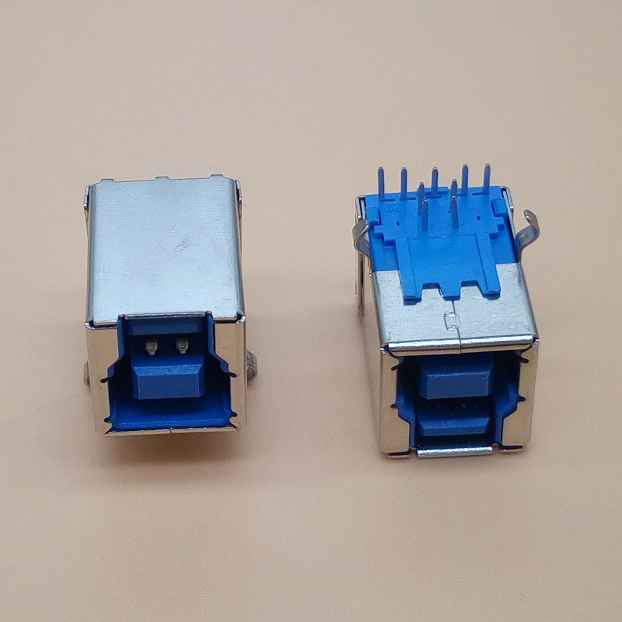 

5Pcs USB 3.0 Female B Type 9 Pin DIP Right Angle PCB Connector For Printer Port