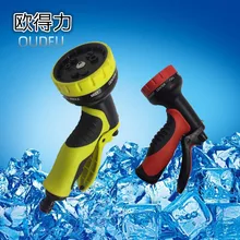 Adjustable Hose nozzles 9 Pattern Garden Water Gun For watering hose spray gun Car Wash, Cleaning, Watering Lawn and Garden