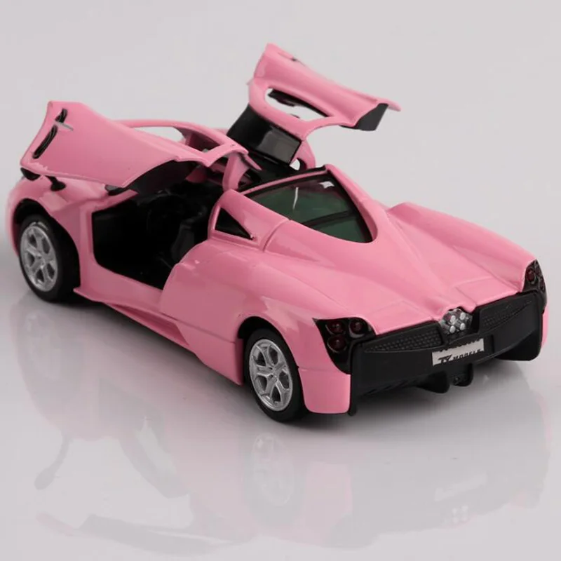 14 см 1:36 металлическое ведро из сплава Pagani Авто типа «крыло чайки» дверной гоночный автомобильный прицеп литые Автомобили Модель игрушки