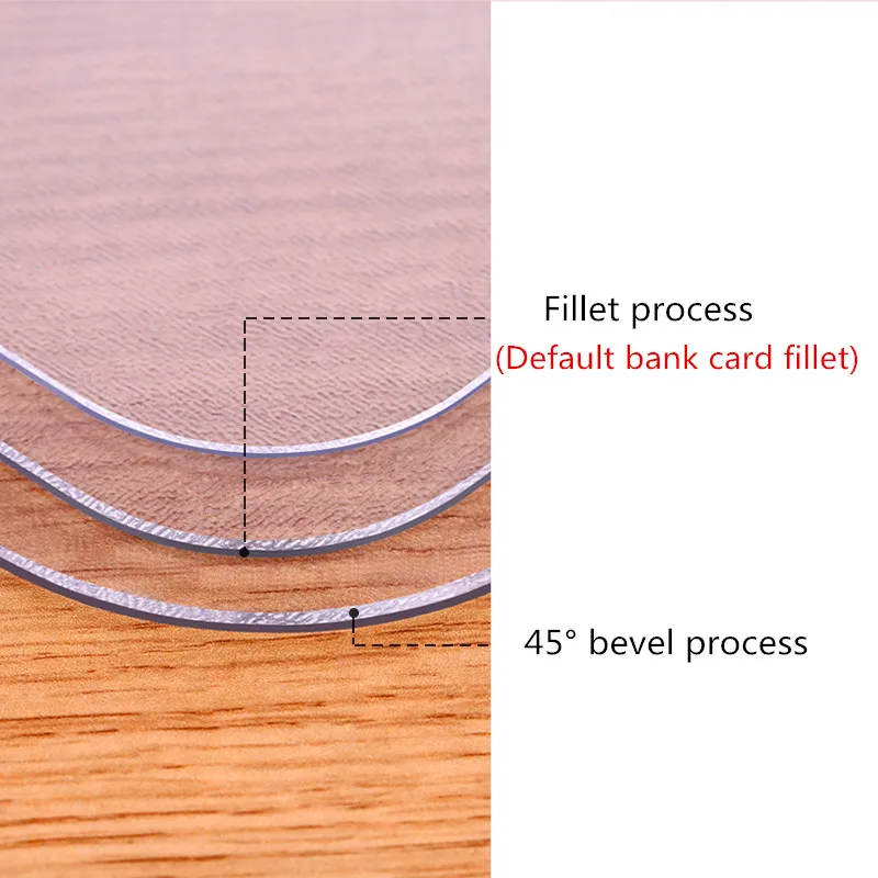  High grade Odorless Soft glass plastic PVC waterproof tablecloth 1.5mm scrub non-slip table mat par