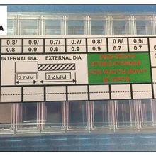 90 шт. новые часы части стволовых расширителей winers замена в 9 различных размерах