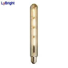 E27 накаливания Винтаж светодиодные лампочки T225 4 Вт AC 220-240 В Ретро светодиодных ламп накаливания для Гостиная спальня партии Рождество