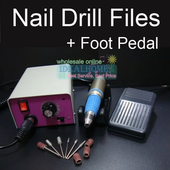 

Wonderful 30000 RPM Electric Manicure Drill NAIL MANICURE PEDICURE SET FILE DRILL MACHINE KIT