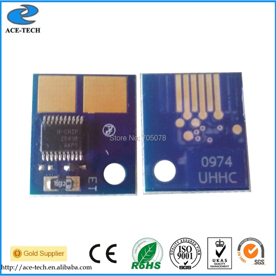 

15K Laser toner chip for Lexmark C750 C752 X750 X752 color printer cartridge 10B032