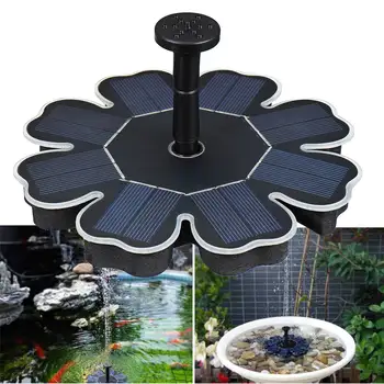 

Submersible Solar Power Floating Bird Bath Water Fountain Pump 8V 1.6W Garden Outdoor Pond Pool Garden Decoration Watering Kit