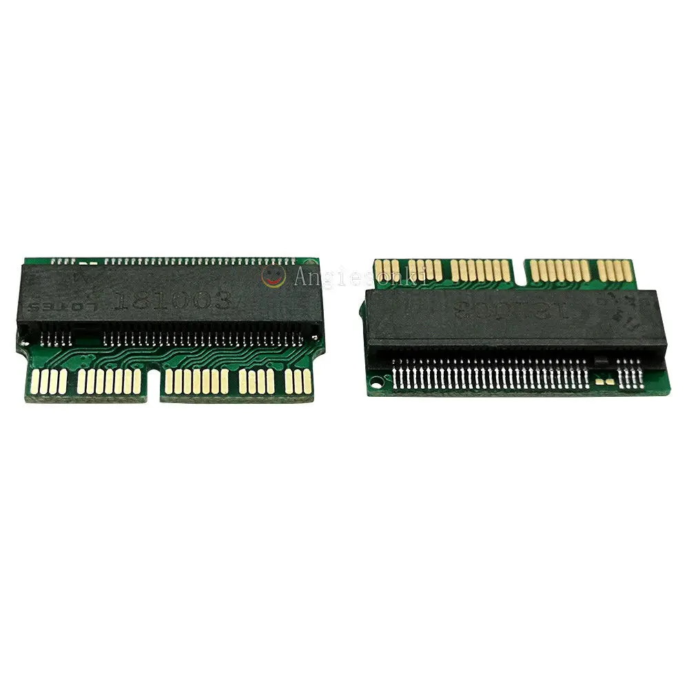 PCI E x4 M.2 NGFF к SSD адаптеру для 12 + 16pin 2013 2014 2015 Mac Book Air A1465 A1466 A1398 A1502 1x|Сетевые карты| |