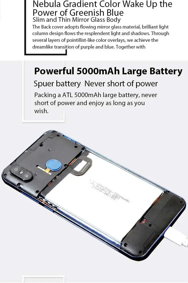 MEIIGOO S9 4GB RAM 32GB ROM MTK6750T 1.5GHz Octa Core 6.18 Inch In Cell FHD+ Full Screen Android 8.1 4G LTE Smartphone