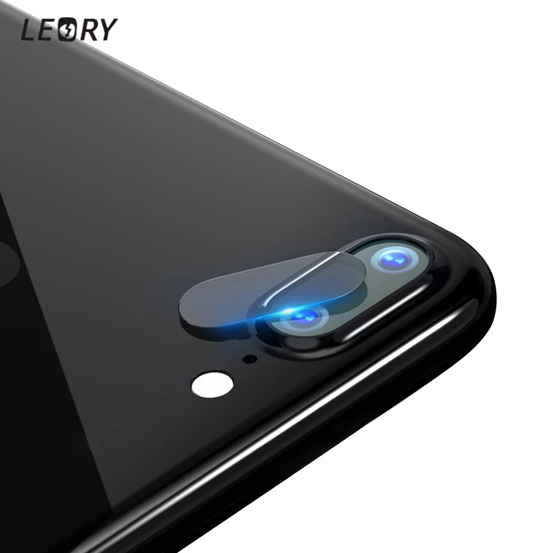 

LEORY 3x7.5H Rear Back Camera Lens Slim Tempered Glass Protector Film For iPhone8 Plus 0.2mm Protection Cover Back Protector