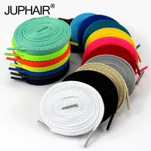 JUP 1 Pair Length: 60cm-200cm Shoelaces Flat Colored Led Shoe Laces for Fashion Canvas Shoes Colors Girls Boys Lace Shoestring