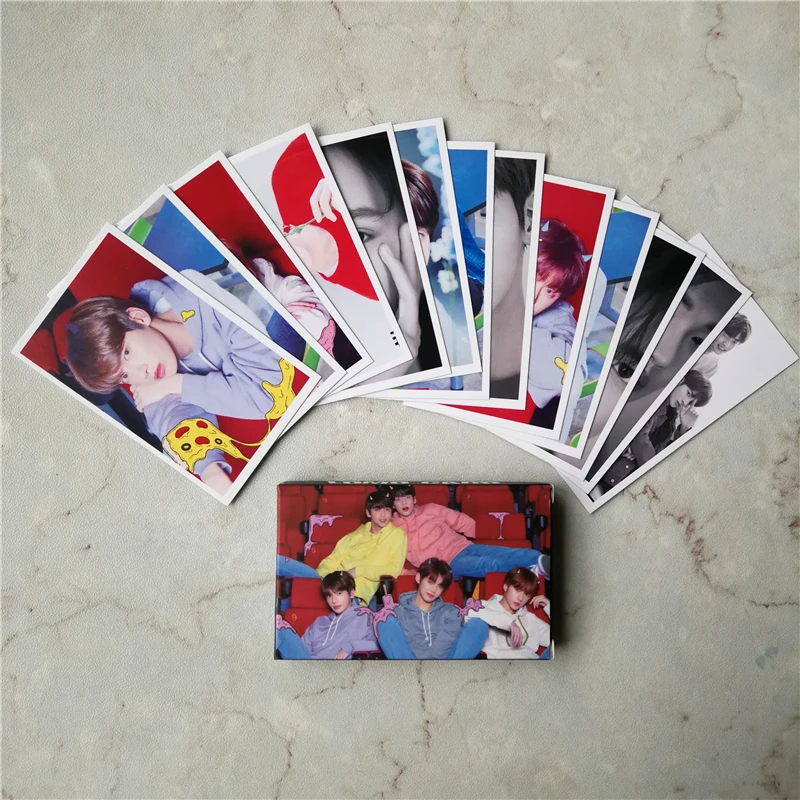 

Youpop KPOP TXT CROWN Album LOMO Cards K-POP New Fashion Self Made Paper Photo Card Photocard LK626