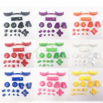 

10 set Solid LB RB RT LT Bumper Buttons Set Thumbstick Cap Mod Kit for Xbox One S for Xbox One Slim Controller
