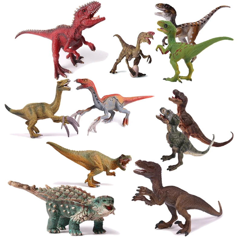 Игрушечный пластиковый динозавр в стиле Юрского мира модель Therizinosaurus Pterosauria