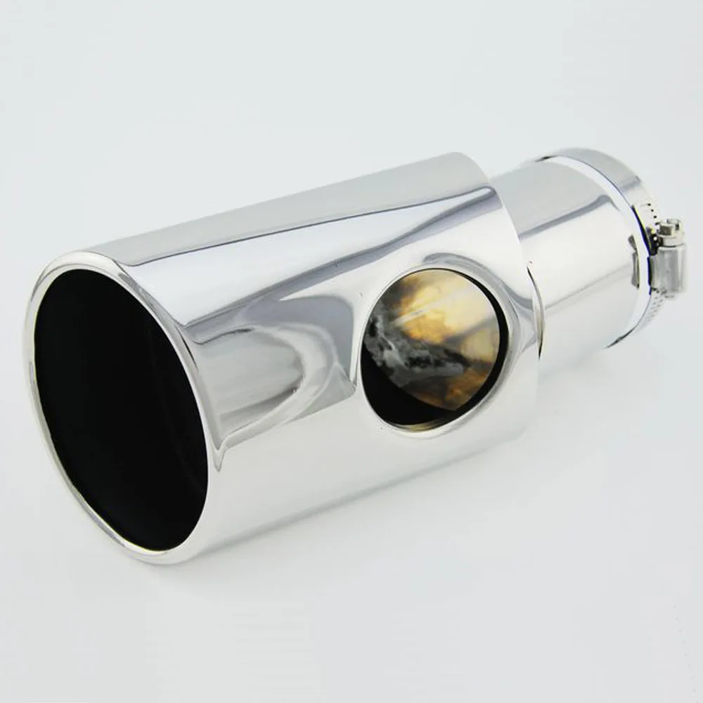

Exhaust tip tail rear end muffler for Toyota FJ Cruiser protective pipe cover sleeve Stainless steel Accessories